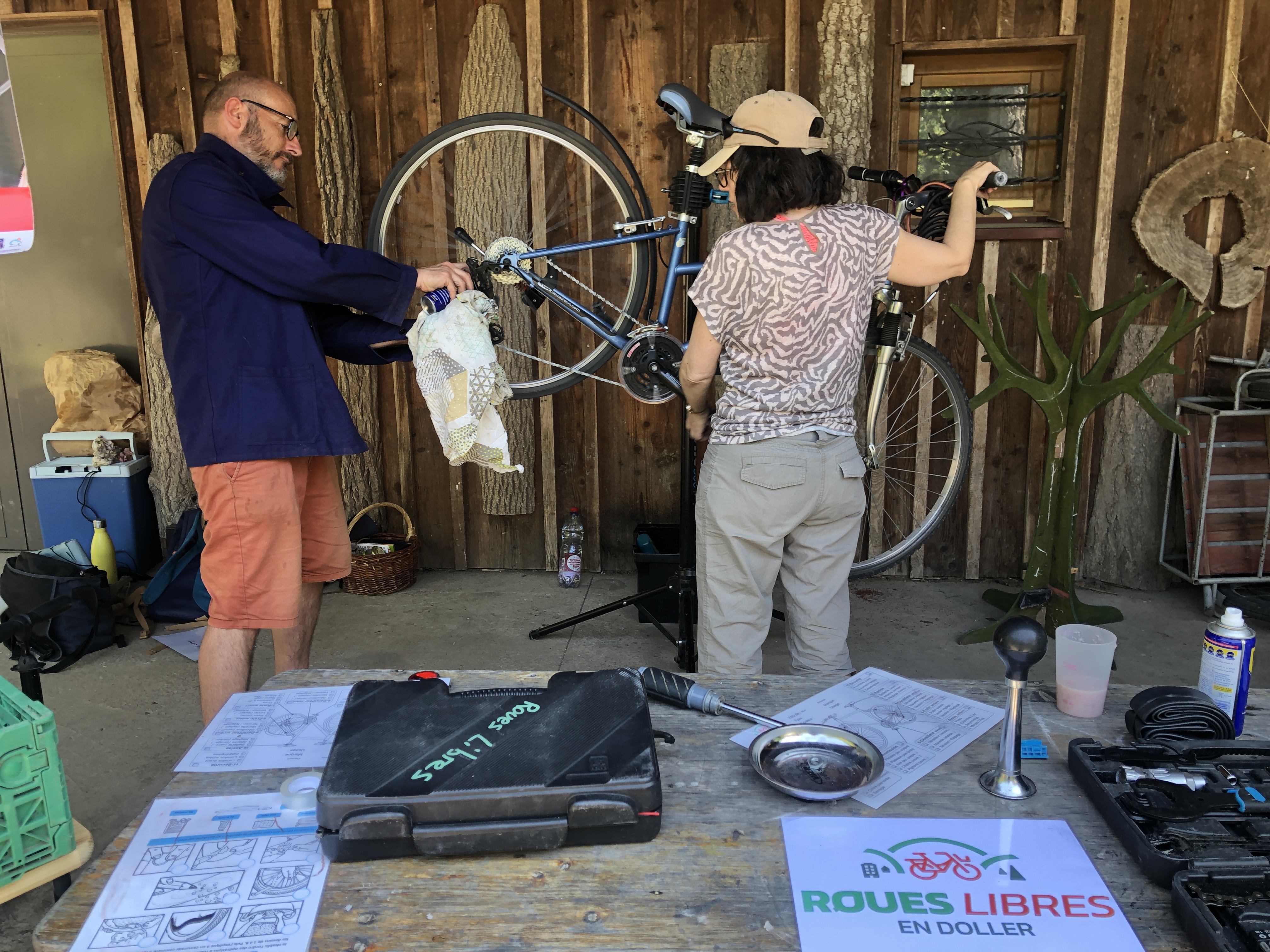 Transmission de connaissances autour du vélo