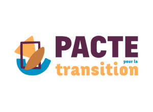 Logo du Pacte pour la Transition, initiative citoyenne pour la transition écologique et sociale