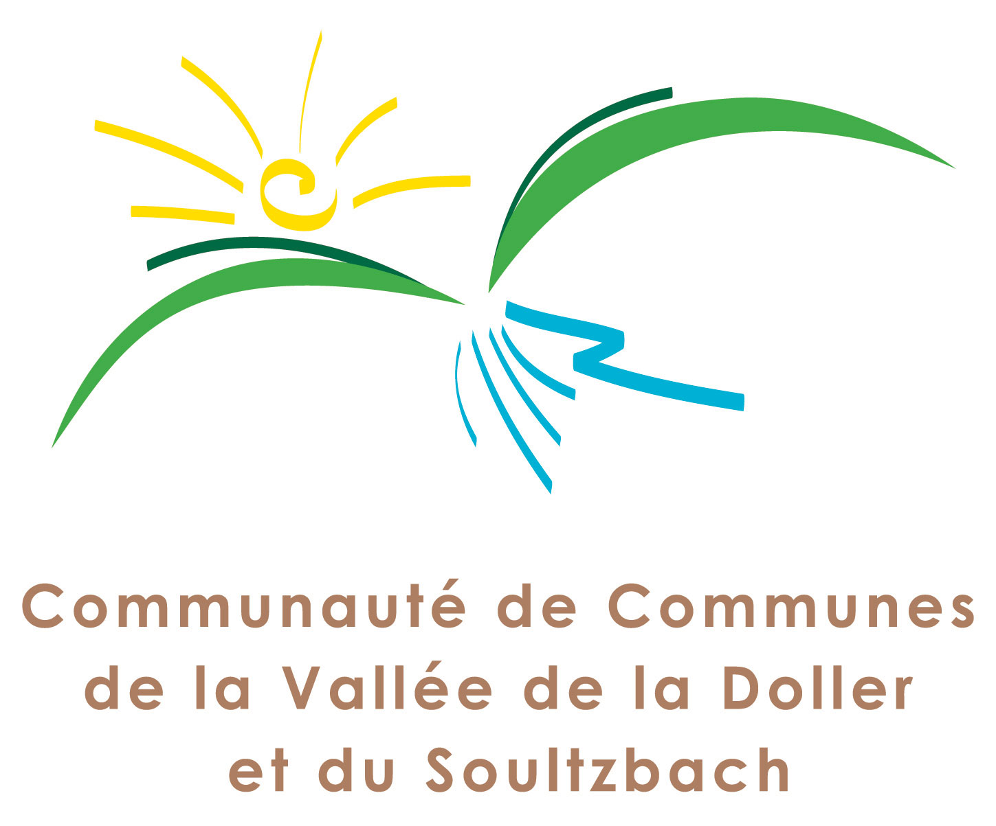Logo de la Communauté de Communes de la Vallée de la Doller et du Soultzbach, partenaire mobilité durable