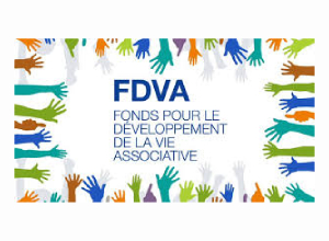 Logo du Fonds pour le développement de la vie associative, soutien aux associations